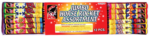 Jumbo Horse Rocket