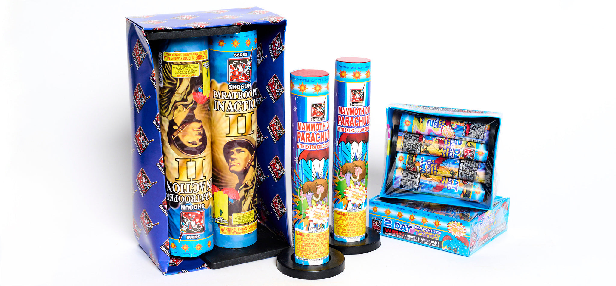 Parachute Rockets Fireworks Parachutes – Rozzi Backyard Fireworks