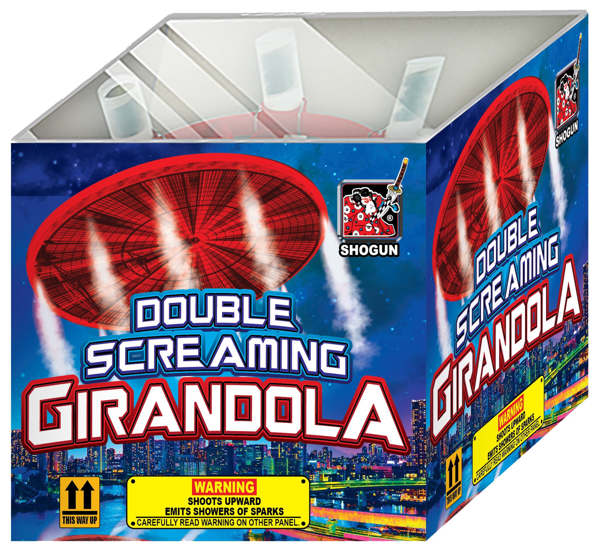 Double Screaming Girandola – Rozzi Backyard Fireworks