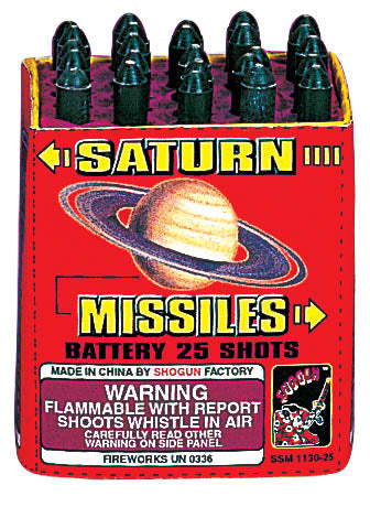 Saturn Missile 25 shot